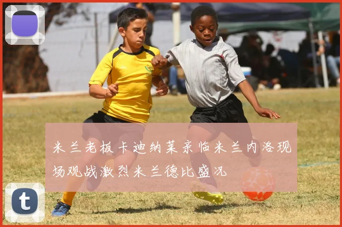 米兰老板卡迪纳莱亲临米兰内洛现场观战激烈米兰德比盛况